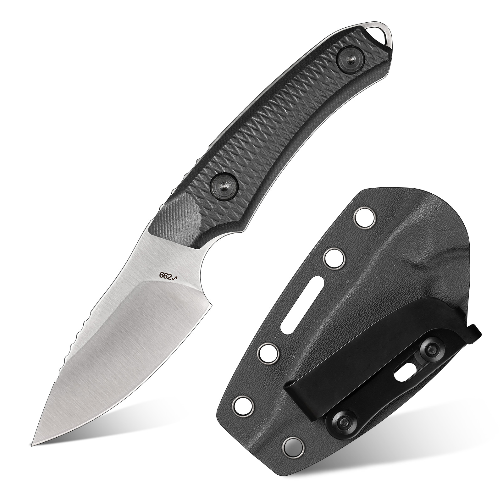 Edc Carry Fixed Blade Knife - EDCアウトドアマルチツール ポータブルハンドツール キャンプ、ハイキング、バックパッキング、日常持ち運び用ユーティリティツール