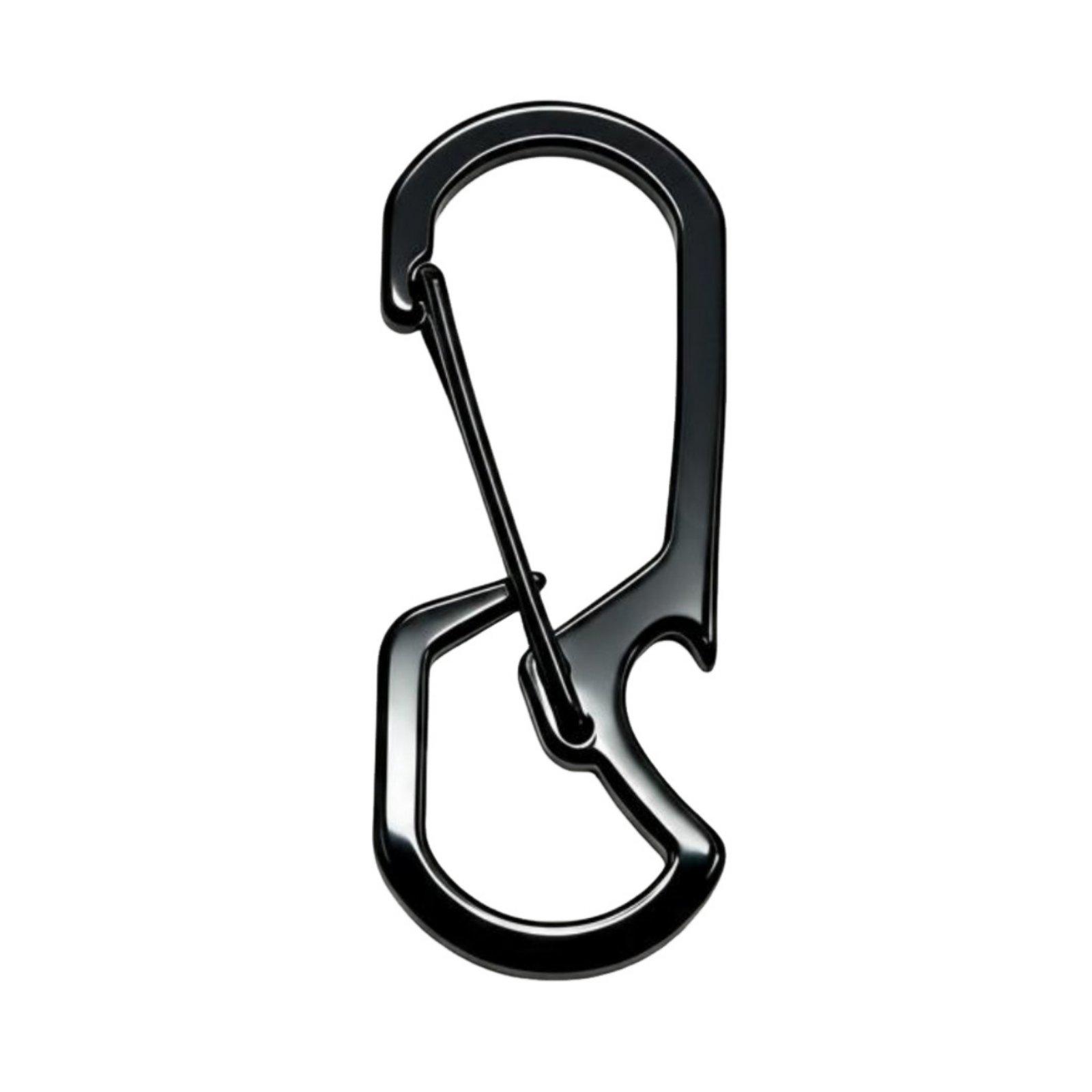 Edc Every Day Carry おもちゃ - キーホルダー型ボトルオープナー ステンレス製 軽量ポケットEDCツール マット仕上げ 日常持ち運び用