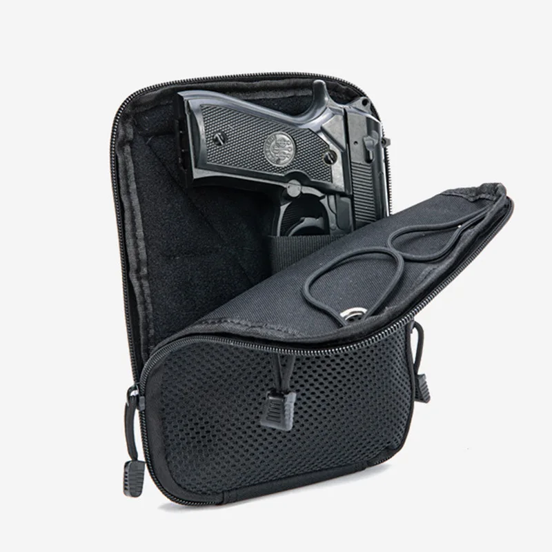 Edc Carry Handgun - Molle 戦術隠し銃ホルスターポーチ EDC マガジンポーチユニバーサル拳銃ピストルキャリーホルスターウエストファニーパック