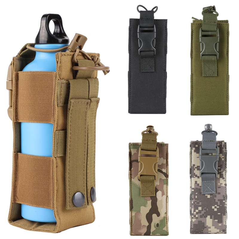 Edc Carry Items - モール式ウォーターボトルホルスターポーチ アウトドアスポーツ 乗馬 キャンプ ハイキング ハンティング