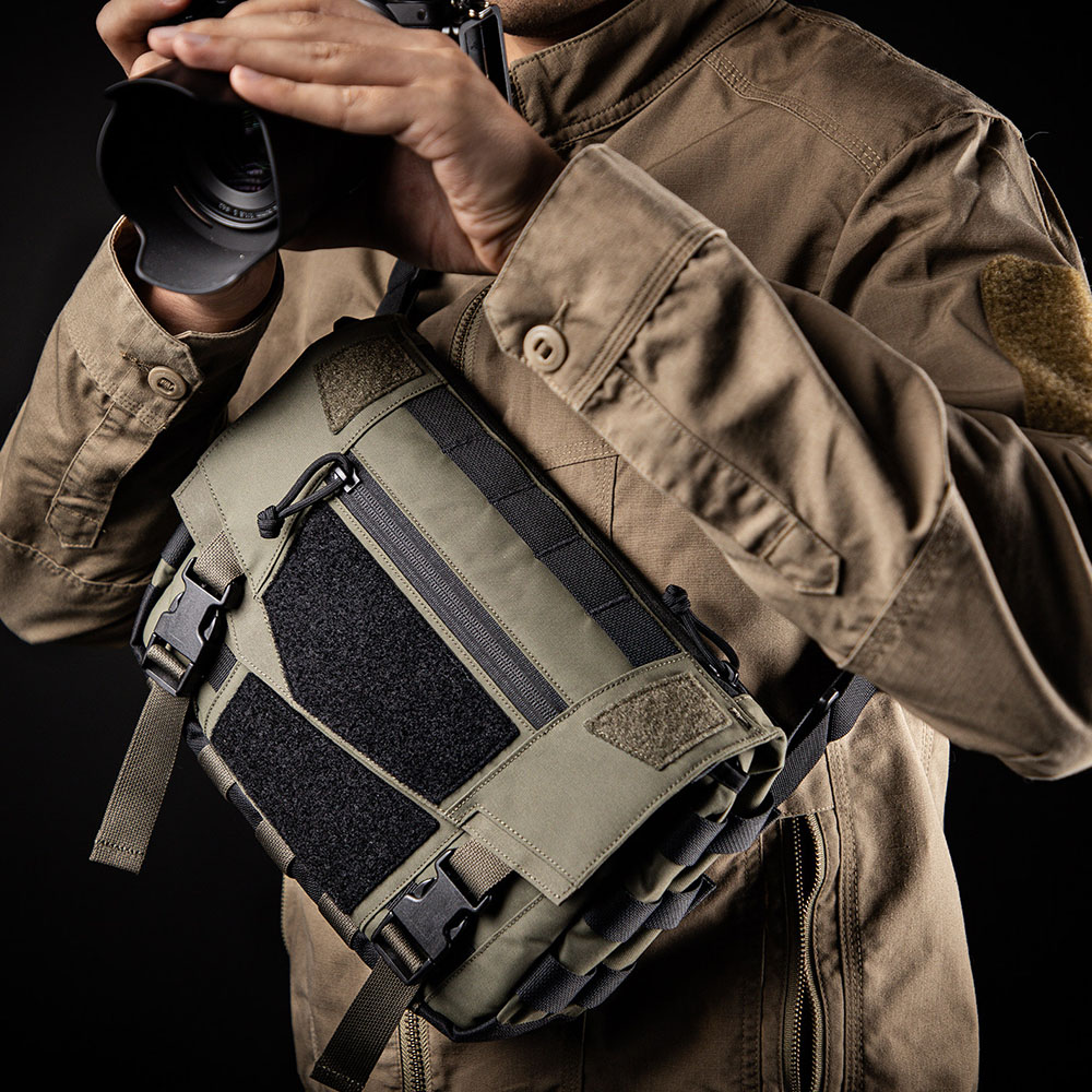 Edc Concealed Carry Bag - 戦術的なEDCスリングバッグ、軽量ショルダーデイパック、500Dナイロン製隠しキャリークロスボディバッグ、アウトドア旅行ハイキング用
