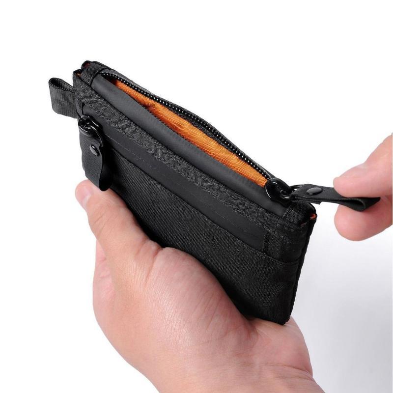 Edc Carry Coins - ミニ防水RFIDクレジットカードホルダー戦術用小型コインケースポータブルEDC財布日常持ち運びアウトドア用