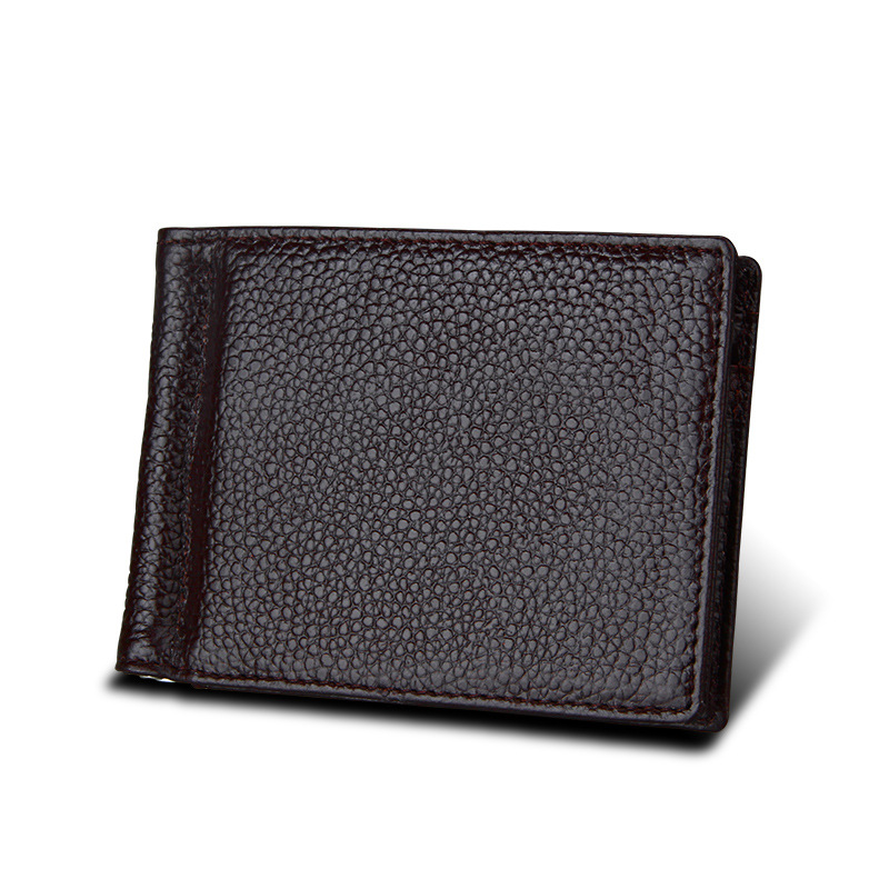 Money Clip Magnetic - Joir-男性用の高級ビジネスマンウォレット,メタルクランプ付きウォレット,磁気ラッチ,本革デザイナーウォレット