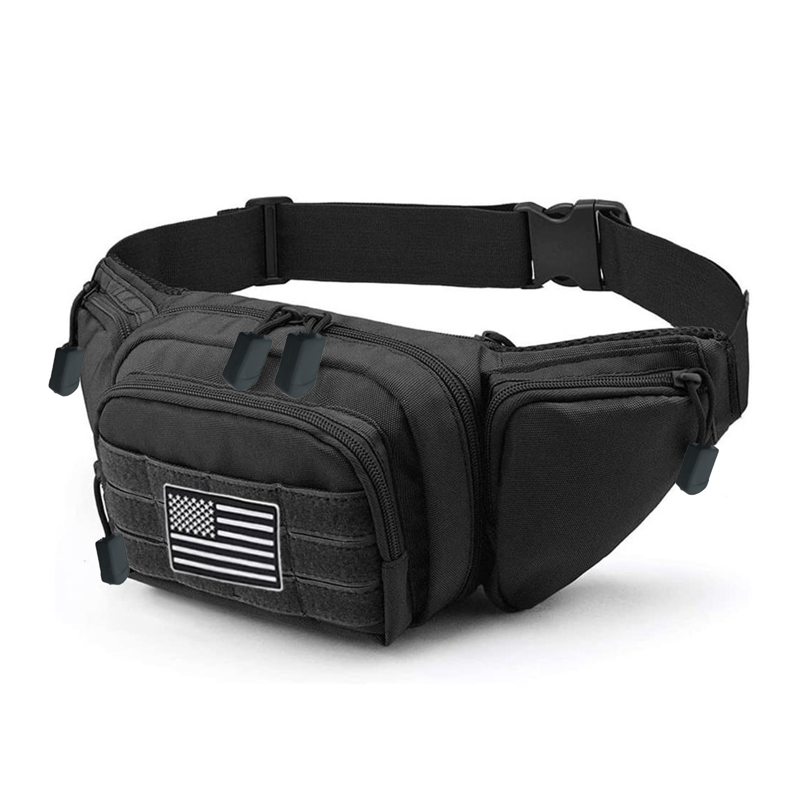 Edc Concealed Carry Fanny Pack - 戦術的なファニーパックガンホルスター隠しキャリーピストルウエストバッグ防水モール EDC ポーチ男性女性ランニングハイキング用
