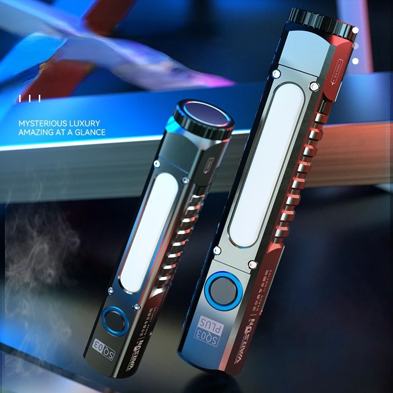磁気tail懐中電灯,sq 03 plus,5000mahバ - Edc (Every Day Carry のレビューと価格
