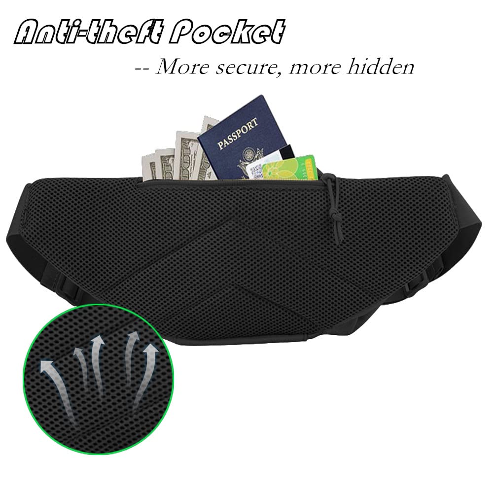 防水タクティカルファニーパック、隠しキャリーウエストバッグ、 - Edc Concealed Carry Fanny Pack のレビューと価格