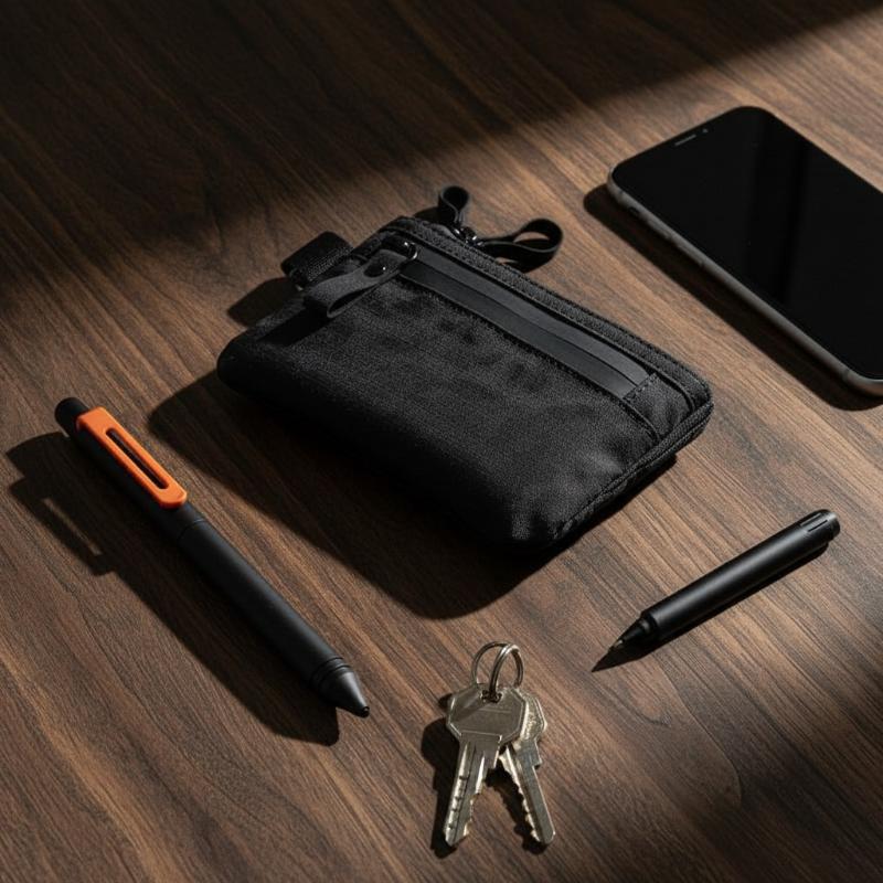 戦術防水小型コインケース RFIDブロッキング クレジットカ - Edc Concealed Carry のレビューと価格