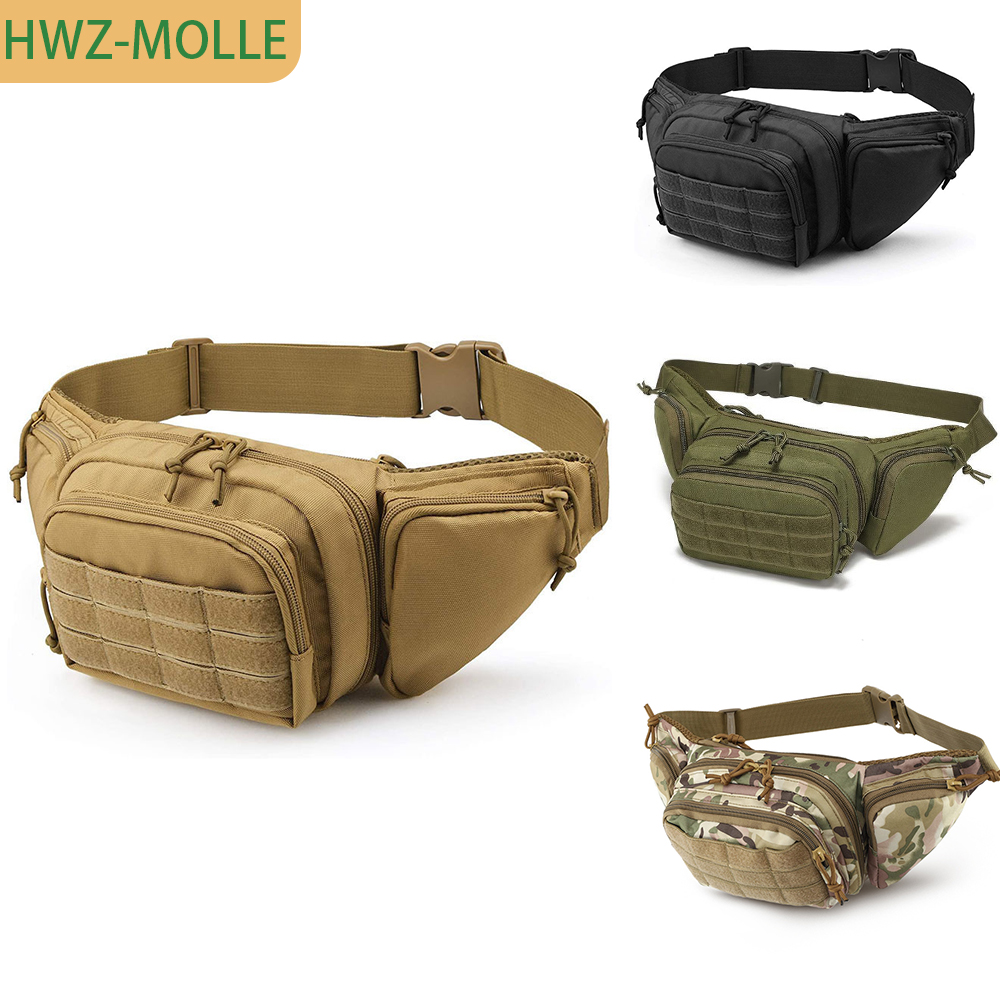 タクティカルモールファニーパックウエストバッグ、アウトドアハ - Edc Concealed Carry Fanny Pack のレビューと価格