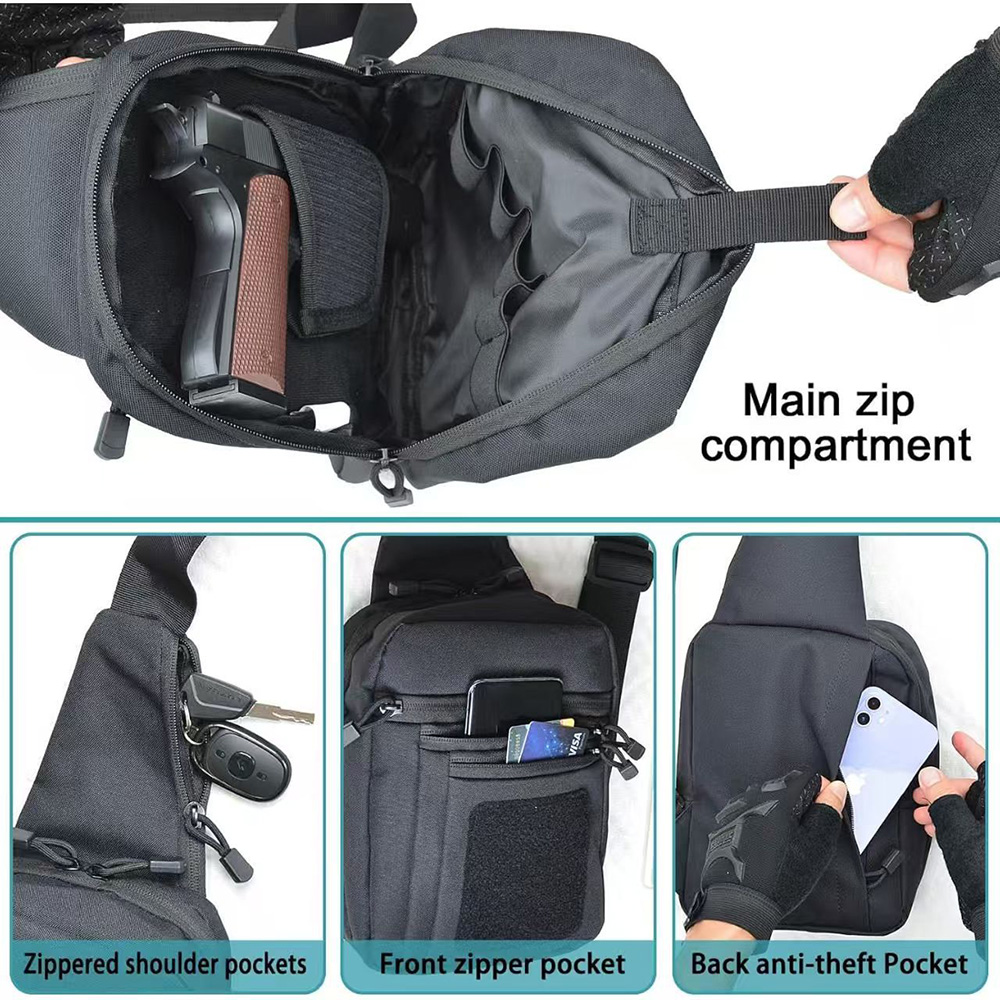 男女兼用バッグ - EDC ショルダーバッグ タクティカル  - Appendix Carry Edc のレビューと価格