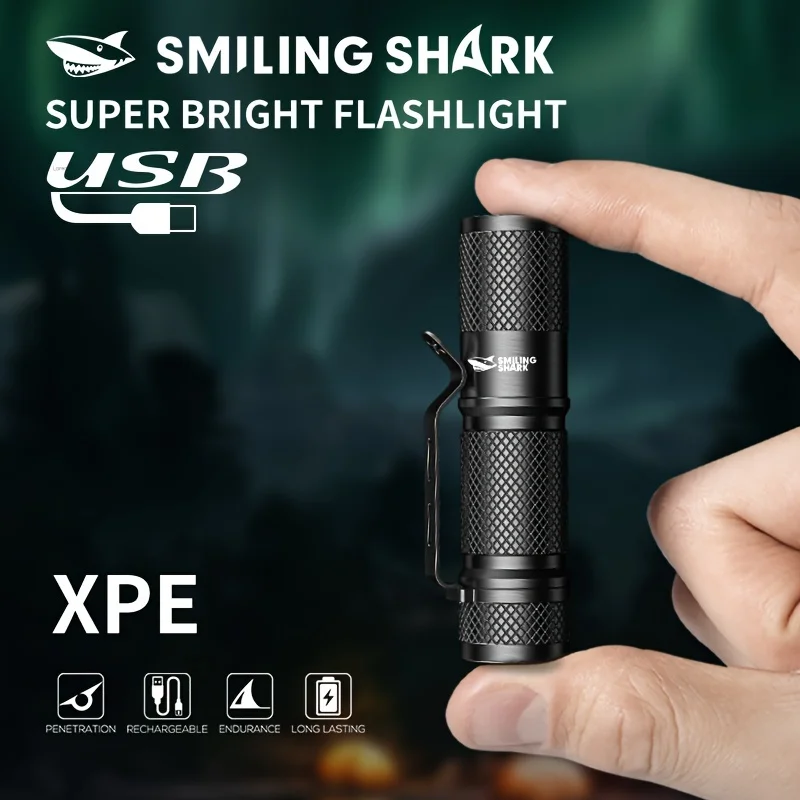 ミニ戦術ズームLED懐中電灯,超強力,USB充電式,ハイパワ - Edc Day Carry のレビューと価格