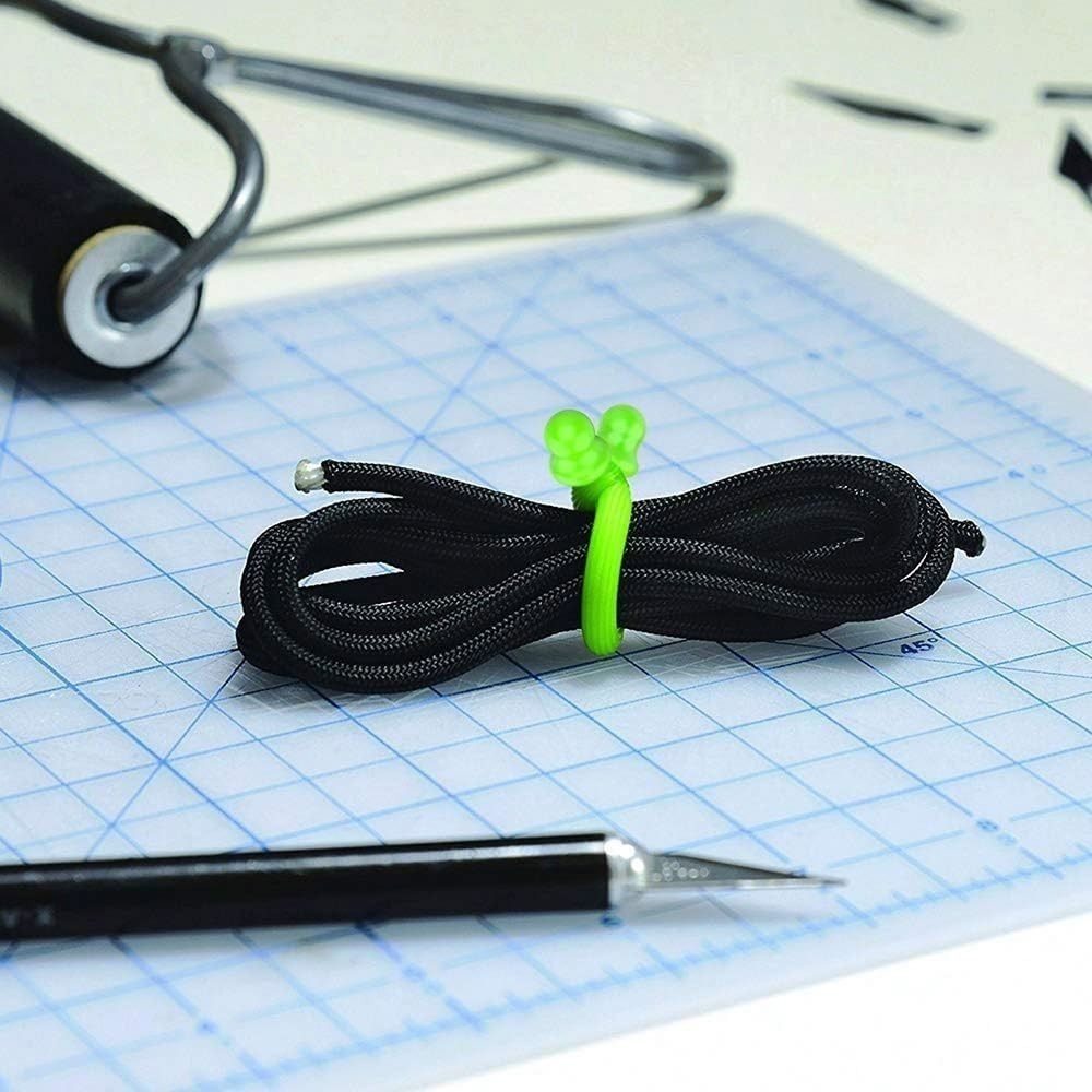 ツイスト用の再利用可能なストラップ、整理ゴム、ケーブルタイの - Gear Tie Reusable のレビューと価格