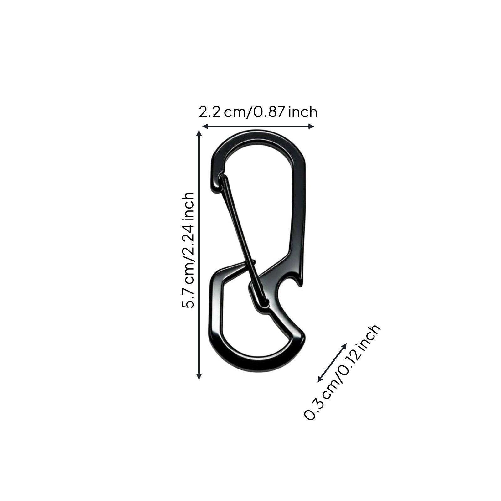 キーホルダー型ボトルオープナー ステンレス製 軽量ポケットE - Edc Every Day Carry おもちゃ のレビューと価格