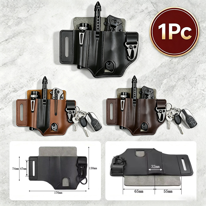 牛革ウエストハンガーポータブル戦術 EDC ツールホルダー屋 - Edc Carry Belt Leather のレビューと価格