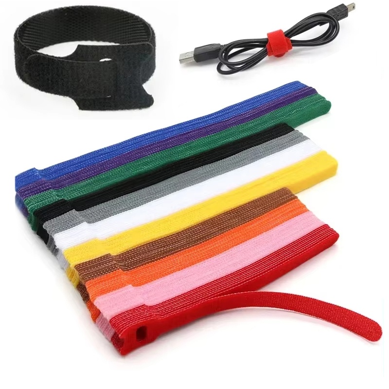 10-50 個のカラフルな再利用可能なケーブルタイワイヤーオ - Gear Tie Reusable のレビューと価格