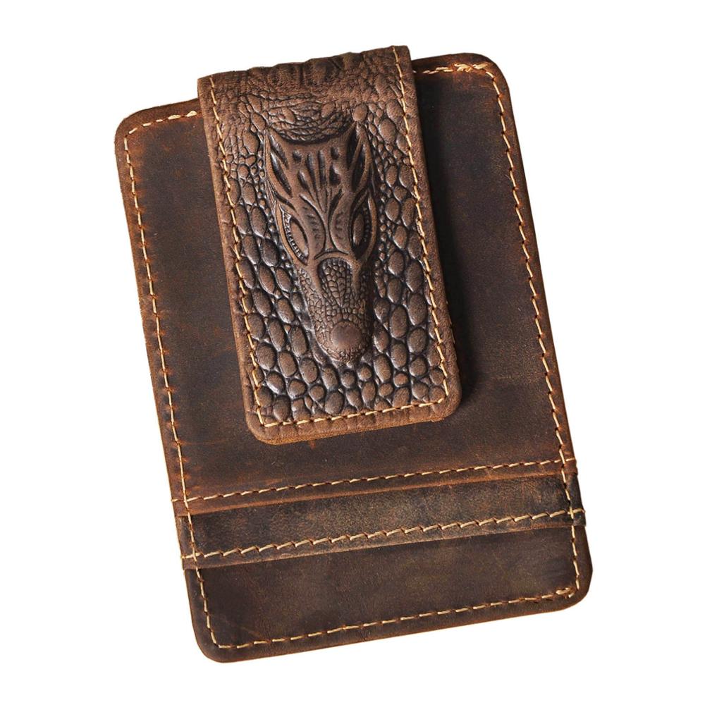 磁気クロージャー付きの本革の財布,2020トレンド,カードホ - Money Clip Magnetic のレビューと価格
