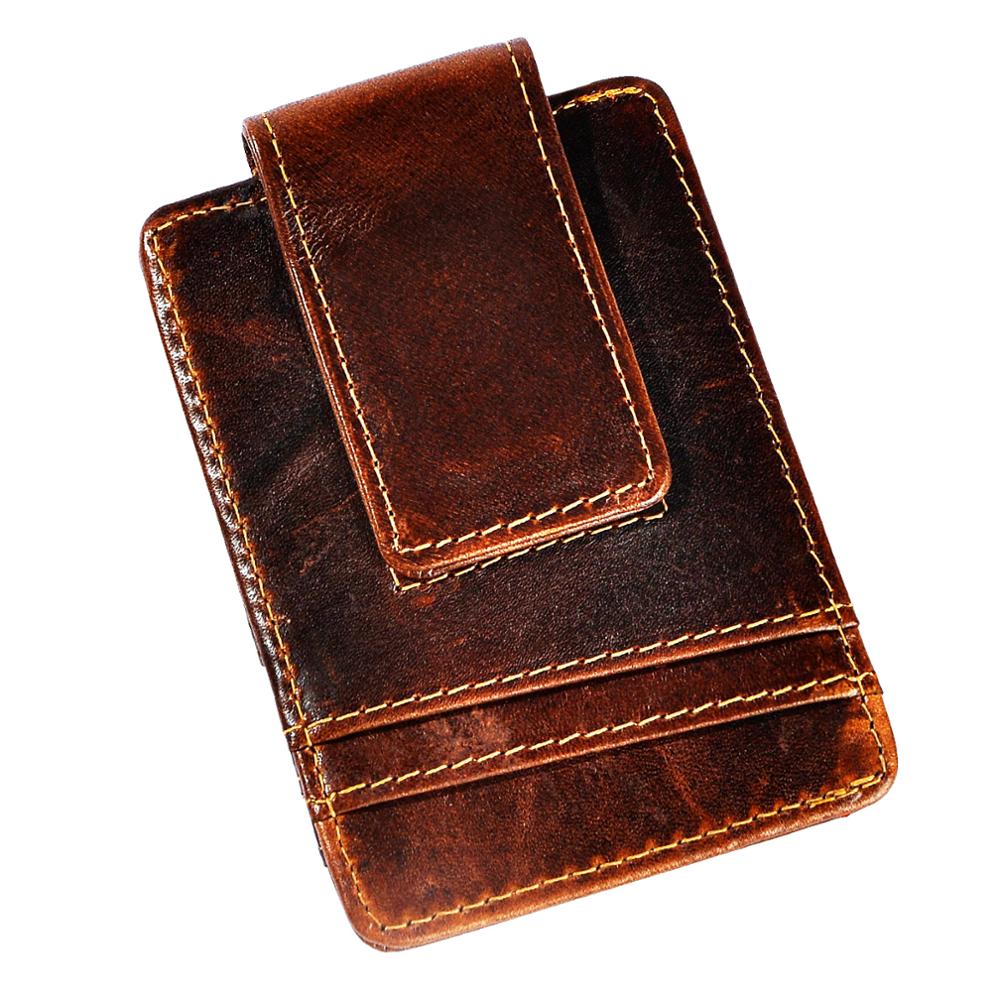 磁気クロージャー付きの本革の財布,2020トレンド,カードホ - Money Clip Magnetic のレビューと価格