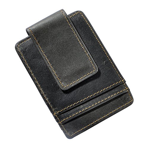 磁気クロージャー付きの本革の財布,2020トレンド,カードホ - Money Clip Magnetic のレビューと価格