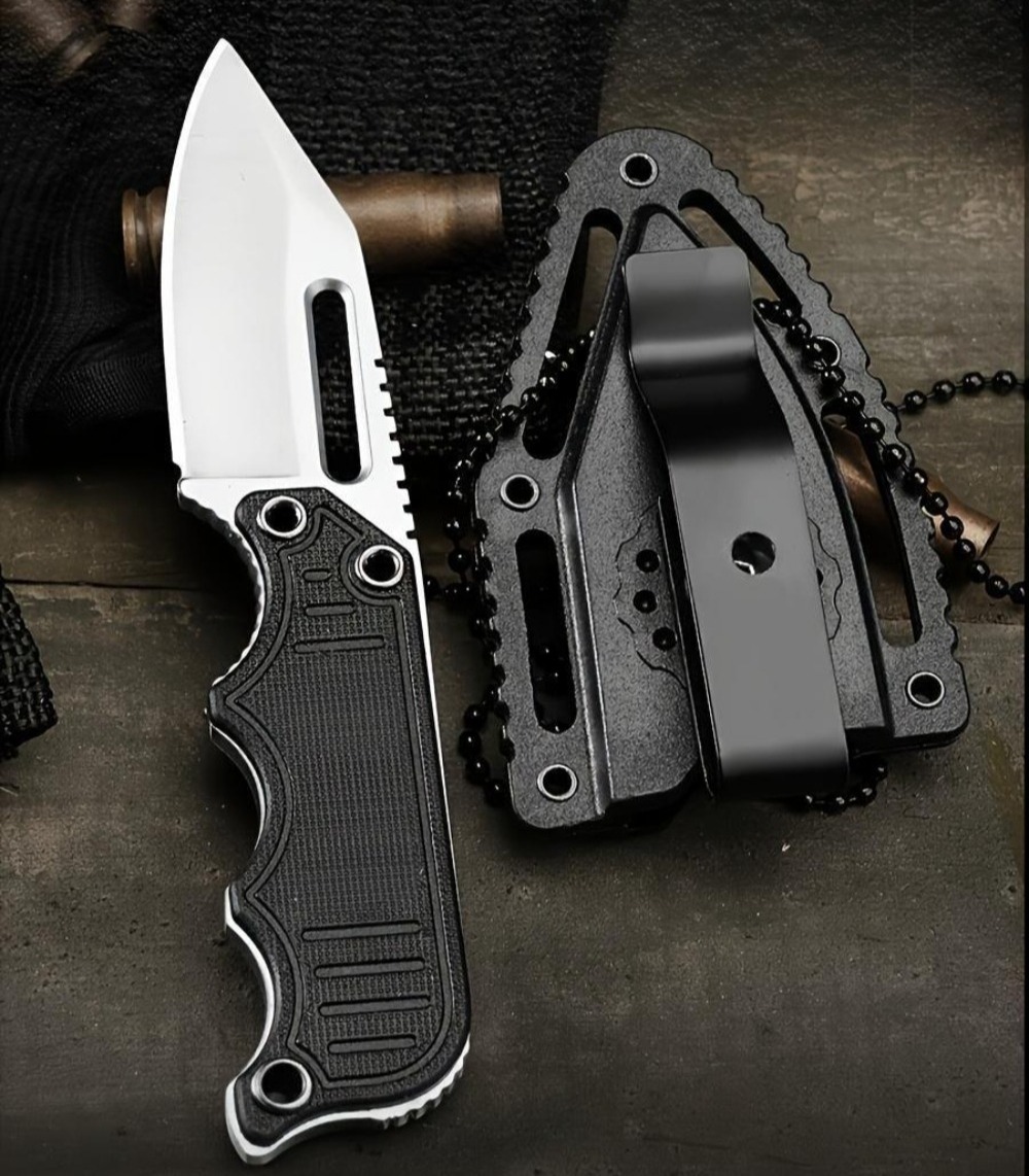 携帯用ネックナイフ、カイデックスシース付きEDC固定刃ナイフ - Edc Carry Fixed Blade Knife のレビューと価格