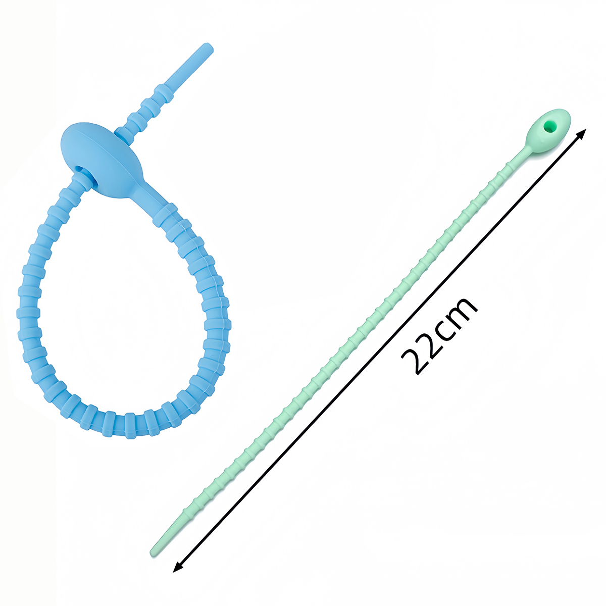 5/10個入り シリコン製 再利用可能 バッグタイ ツイスト - Gear Tie Reusable のレビューと価格