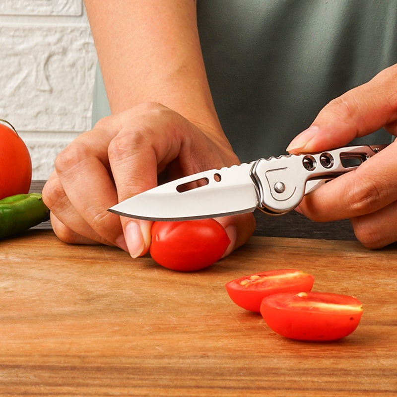 屋外用折りたたみポケットナイフステンレス鋼フルーツナイフED - Edc Carry Pocket Knife のレビューと価格
