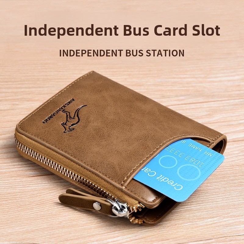 盗難防止磁気防止メンズ財布ファッショナブルなレザー二つ折りマ - Money Clip Magnetic のレビューと価格