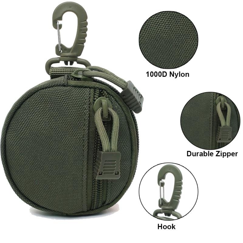 多機能アウトドアウエストバッグ、タクティカルナイロンミニキー - Edc Carry Items のレビューと価格