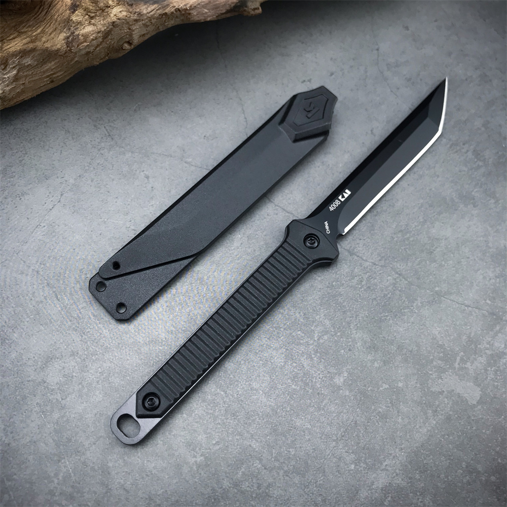4008 EDC固定刃ハンティングナイフ 8CR13MOV鋼 - Edc Carry Fixed Blade Knife のレビューと価格