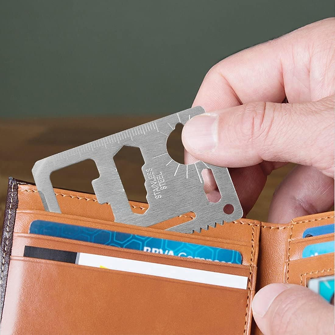 ポケットツール多機能クレジットカード型EDCアウトドアボトル - Edc Concealed Carry のレビューと価格