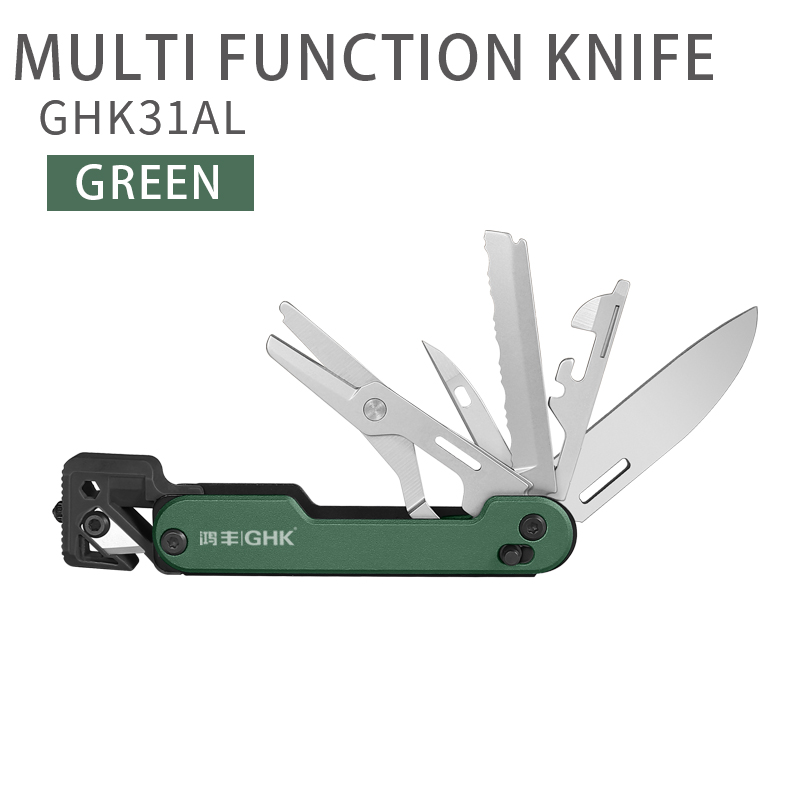 携帯用EDCマルチツール折りたたみ式ポケットナイフ（はさみ、 - Edc Carry Pocket Knife のレビューと価格