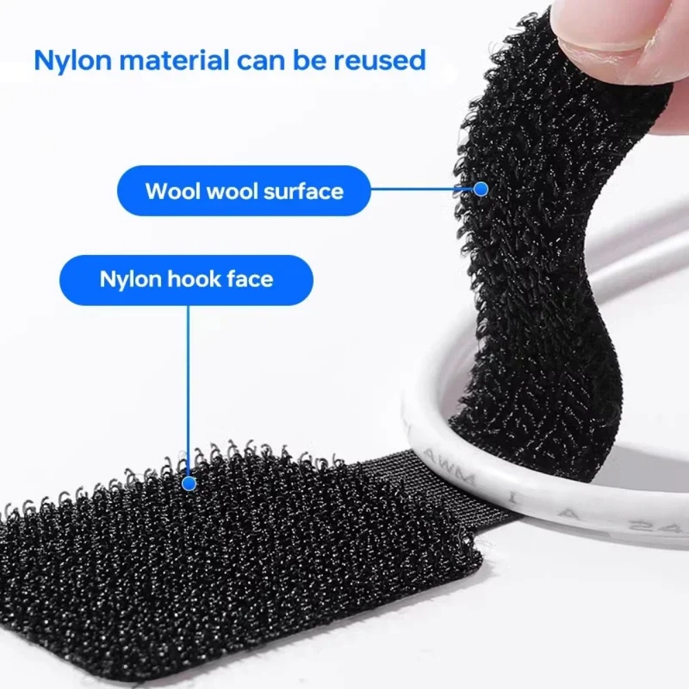 自己粘着式再利用可能ケーブルタイ ベルクロ固定式ワイヤーオー - Gear Tie Reusable のレビューと価格