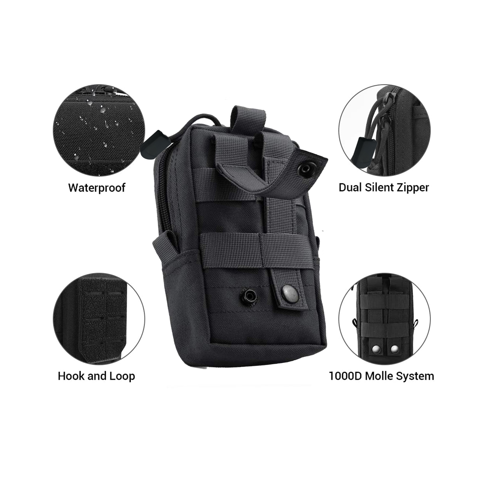 男性用タクティカルハイウエストバッグ,ツールポーチ,ユーティ - Edc Carry Items のレビューと価格