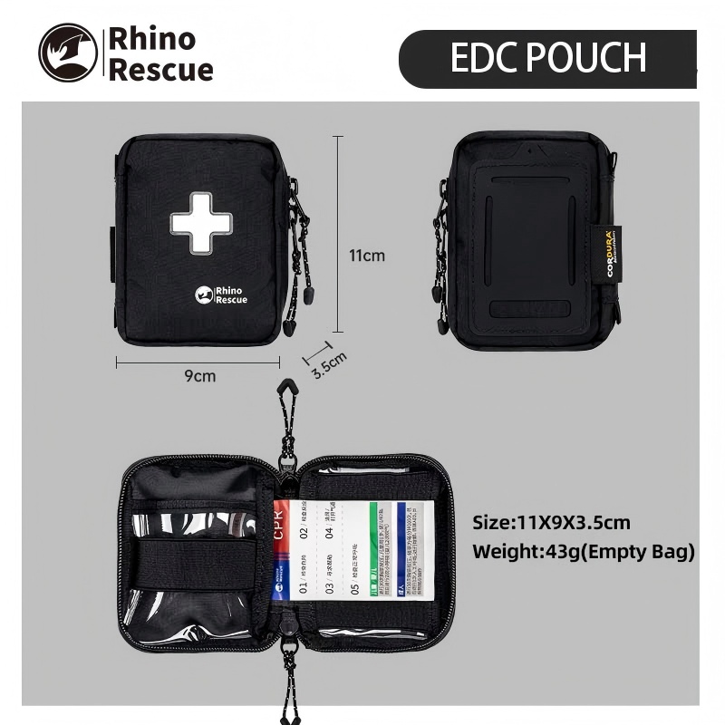 Rhino Rescue EDC ポーチ、コンパクト、MOL - Appendix Carry Edc のレビューと価格