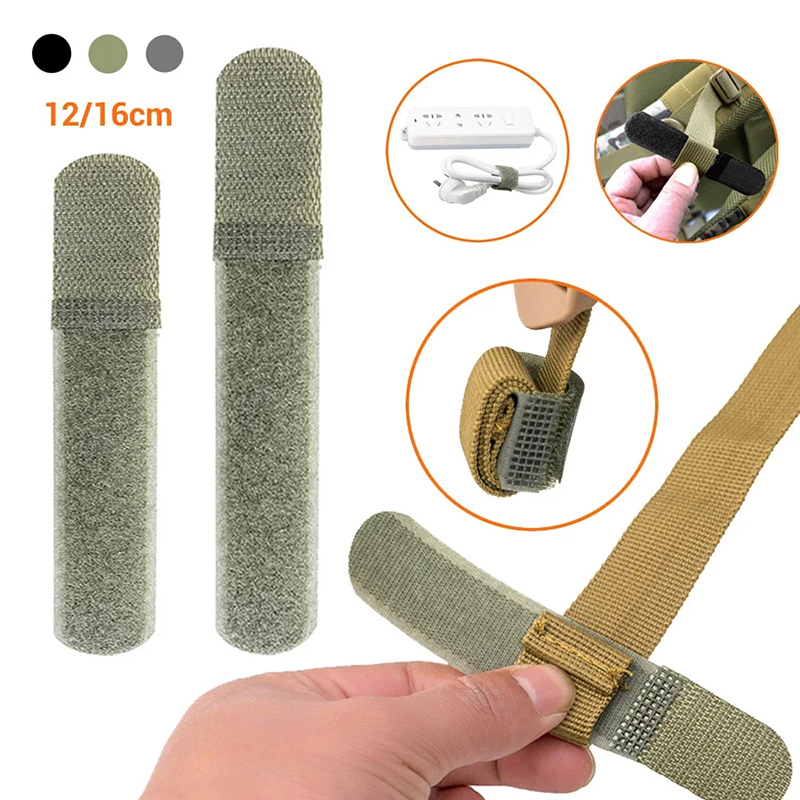 新しい 10 個のナイロンストラップケーブルタイストラップウ - Gear Tie Reusable のレビューと価格