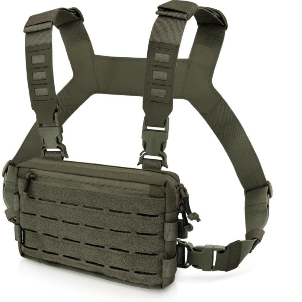 ファッション 1000D ナイロン男性チェストバッグ反射スト - Edc Carry Items のレビューと価格