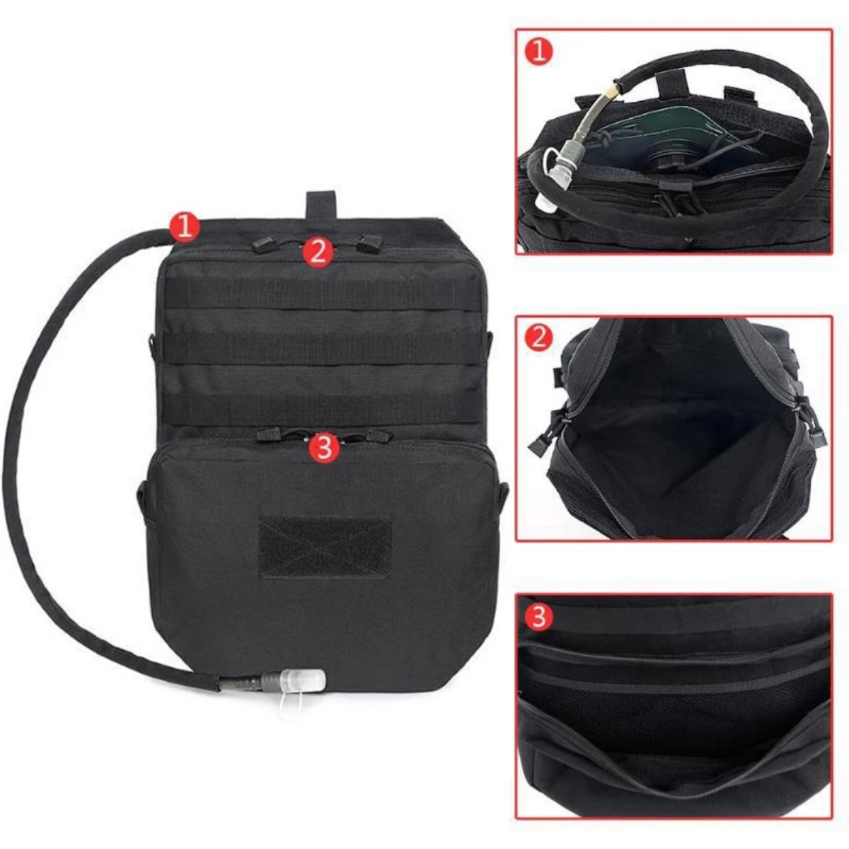 モールナイロンバッグ,アウトドアキャンプ用バックパック,狩猟 - Edc Carry Items のレビューと価格