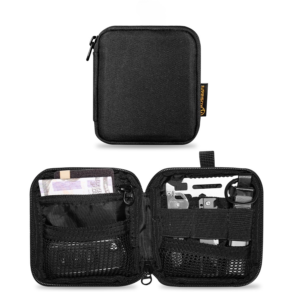 ミニEDCマルチツールポケットオーガナイザーポーチ - 小型 - Edc Carry Coins のレビューと価格