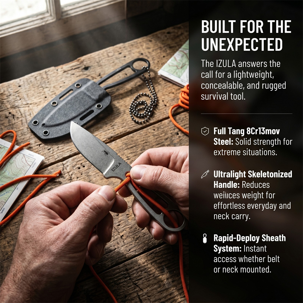デイリーキャリーフルタング固定刃サバイバルナイフ高硬度ブレー - Edc Carry Fixed Blade Knife のレビューと価格