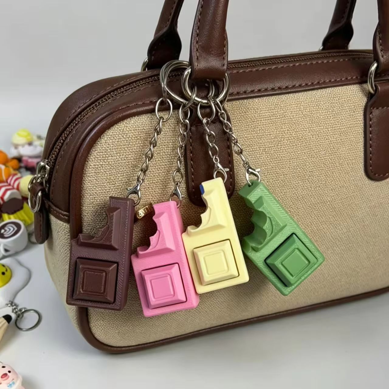3Dシミュレーションチョコレートキーボード型フィジェットキー - Edc Carry Items のレビューと価格