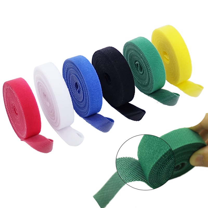5 メートル自己粘着ファスナー 10/12/15/20/25 - Gear Tie Reusable のレビューと価格