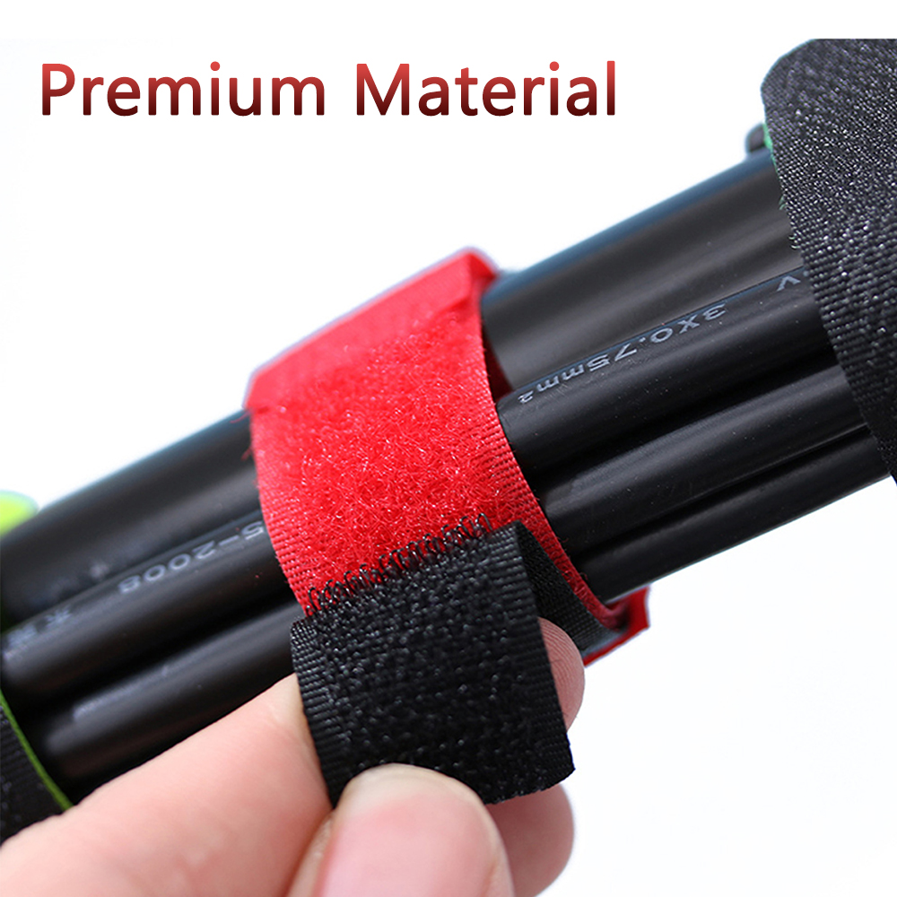 クリップ付きの再利用可能な色の釣り竿ストラップ,アクセサリー - Gear Tie Reusable のレビューと価格