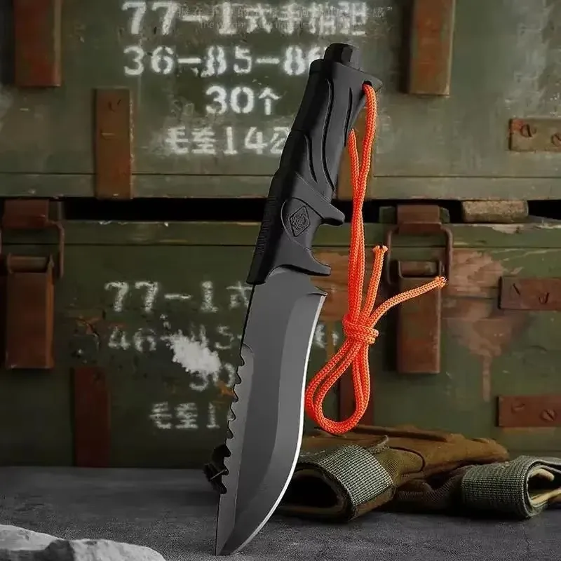 多目的キャンプ・サバイバルEDCツール固定刃ストレートナイフ - Edc Carry Fixed Blade Knife のレビューと価格