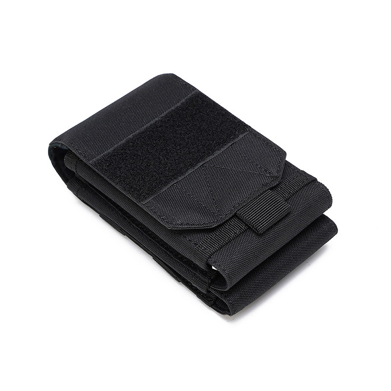 戦術的な二層構造の携帯電話バッグ MOLLEベルト ウエスト - Edc Carry For Men のレビューと価格