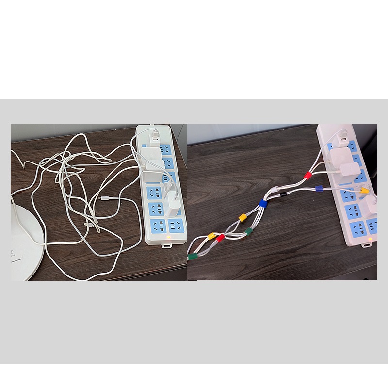 2/10 メートルケーブルタイ再利用可能なループバンドル自己 - Gear Tie Reusable のレビューと価格