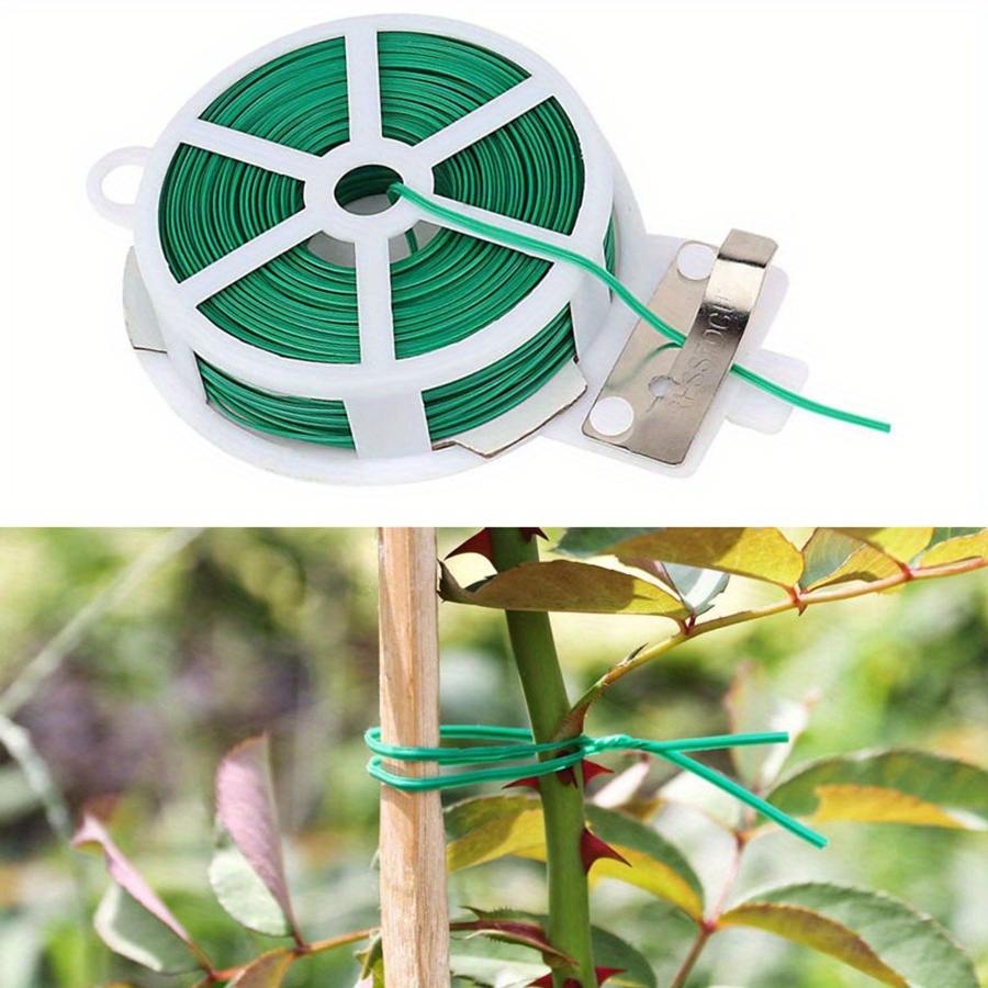1ロール100メートル多機能プラスチック鋼製ツイストタイ丈夫 - Gear Tie Reusable のレビューと価格