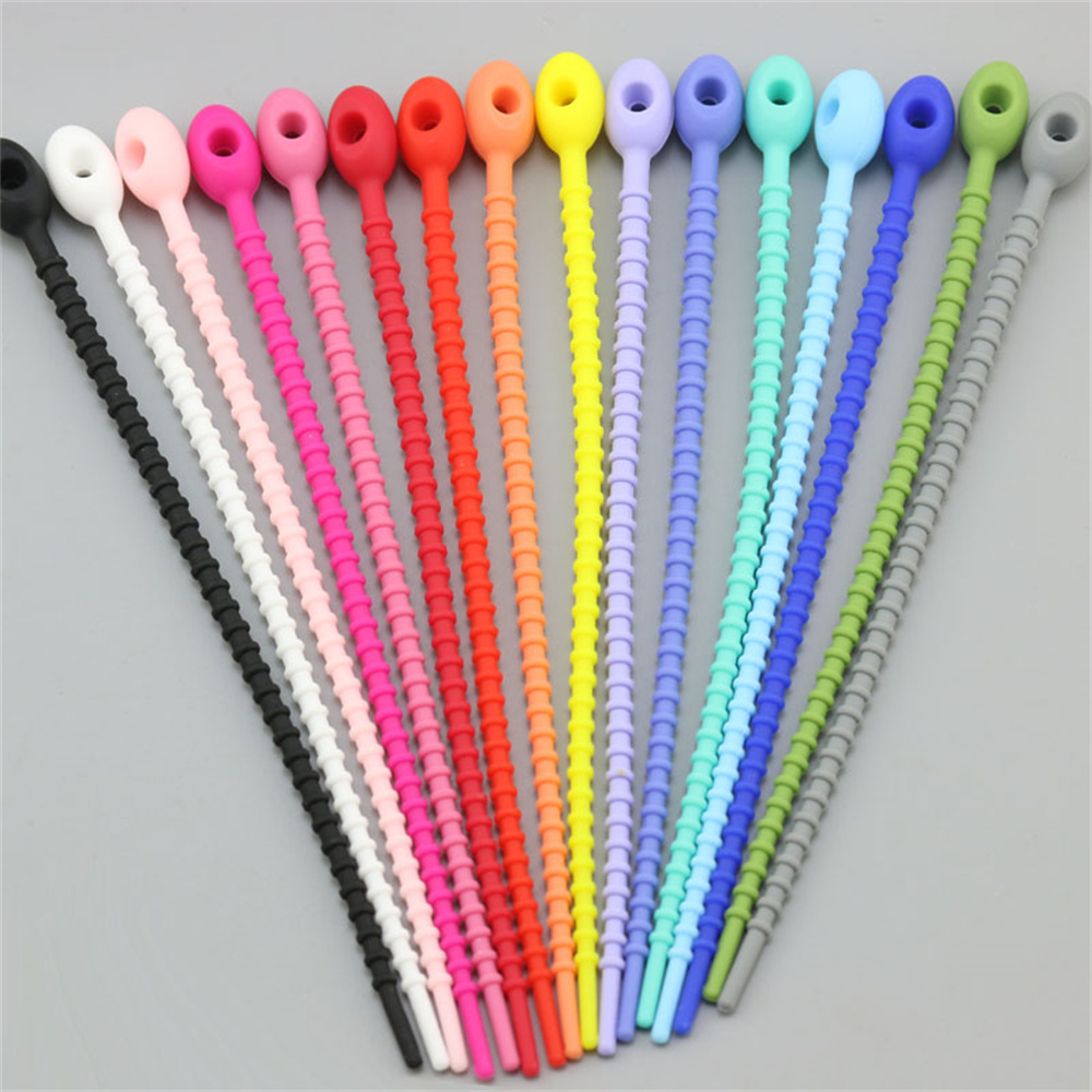 10 ピース/ロットマルチカラーシリコーン再利用可能なバッグ - Gear Tie Reusable のレビューと価格