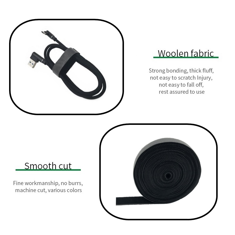 1/3/5M/ロール再利用可能なケーブルオーガナイザー、無料 - Gear Tie Reusable のレビューと価格
