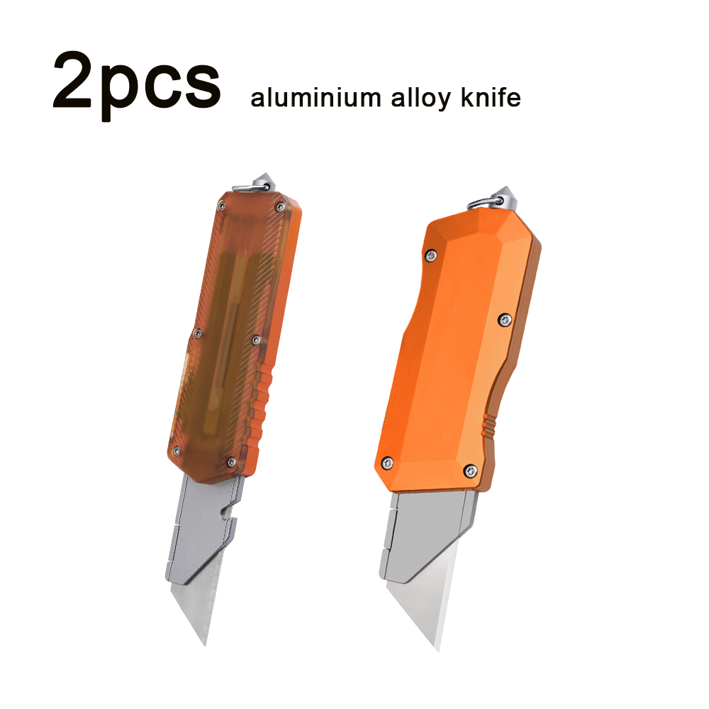 2ピースアルミ合金製コンビネーションナイフセット。 アウトド - Edc Day Carry のレビューと価格