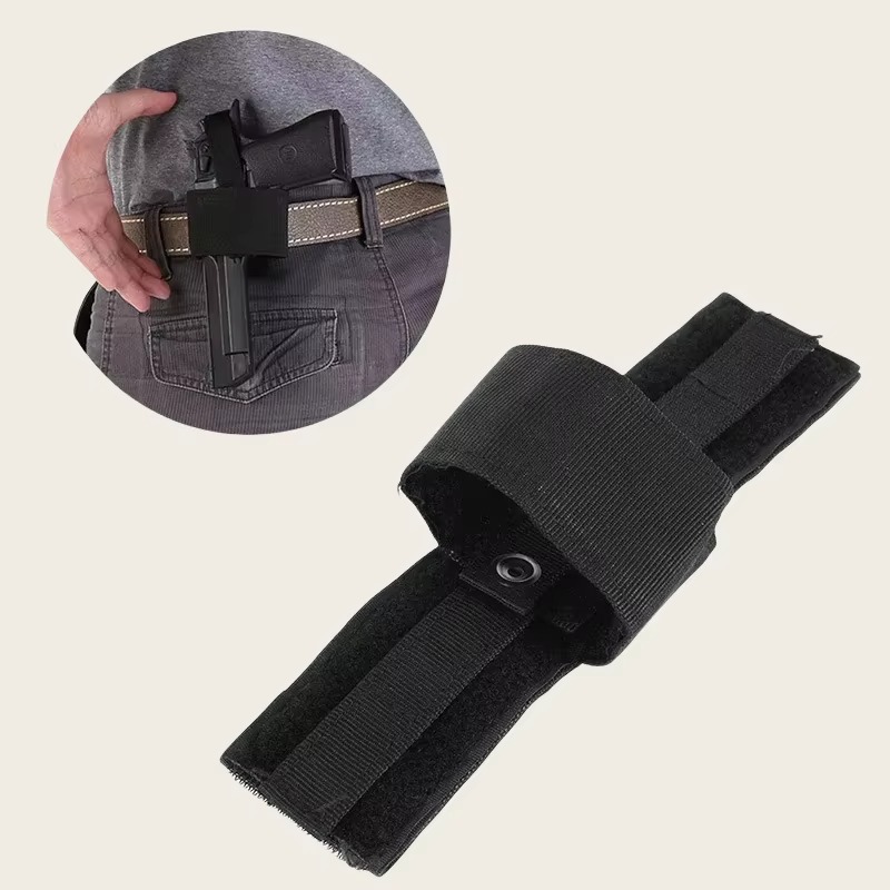 屋外用隠蔽携帯ウエストガンホルダー 軽量コンパクト両端EDC - Edc Carry Handgun のレビューと価格