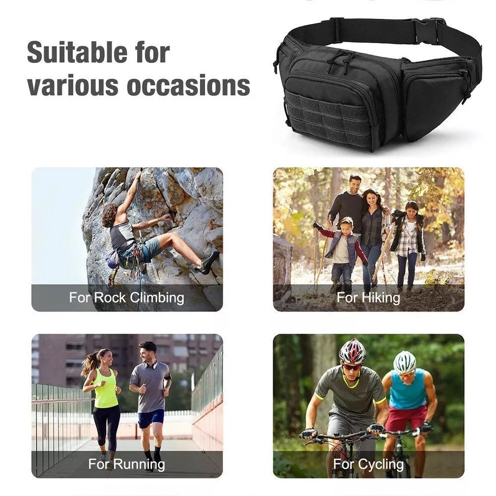 男性用タクティカルファニーパック 隠し持ち CCWホルスター - Edc Concealed Carry Fanny Pack のレビューと価格