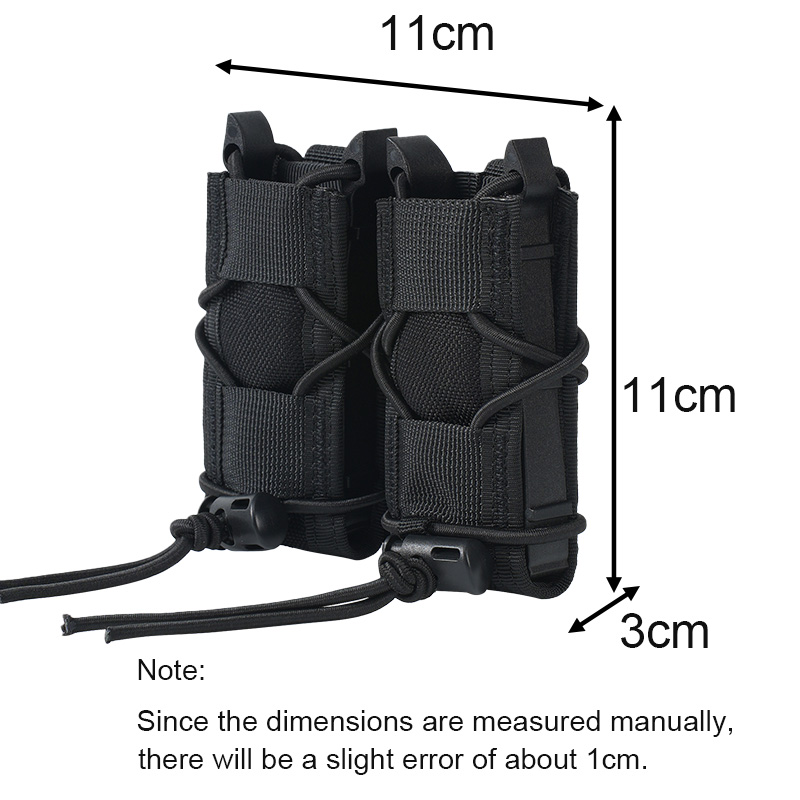 ピストル用ダブル/トリプルマガジンポーチ,9mm,モールマグ - Edc Carry Kit のレビューと価格